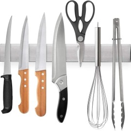 Magnetic Knife Holder Block – Knife Organizer Stand, Kitchen Knife Storage