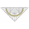 Faber-Castell 177091 Geometric Triangle Small 14 cm + 3 Pencils