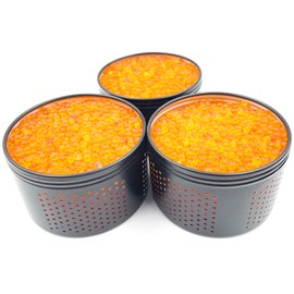 Reusable Gun Safe Dehumidifier - TOAAOT Durable Aluminum Silica Gel Desiccant Canister, Rechargeable Mini Dehumidifier 200g Moisture Absorber for Gun Safes & Cabinets, 3.2x2 Inch, Black(3 Units)