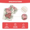Artoid Mode Pink Eucalyptus Hearts Table Runner, Anniversary HoliKitchen Dining