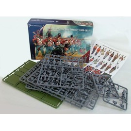 Perry Miniatures BH1 British Napoleonic Line Infantry 1808-15 28mm 40 Figures Hard Plastic by Perry Miniatures