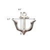 ROXLLGJC Nautical Rope Toilet Paper Holder Coastal Towel Holder with