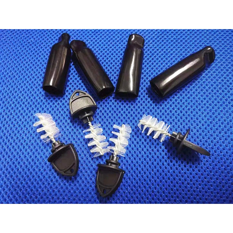 8 Pieces Draft Beer Faucet Cap & Plug Brush -