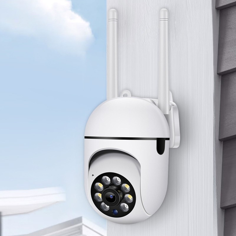 1080P Outdoor Security Camera 360° Viewing Angle 2 Way Audio