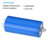 PATIKIL CBB60 40uf Running Capacitor,2Pcs AC 250V 4Pins 50/60Hz Cylinder