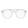Gabriel + Simone Meyer Reading Glasses Translucent Matte Clear/Blue-Light Readers