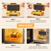 mico dingker Microwave Sandwich Maker, Microwave Toastie Maker, Snack Maker