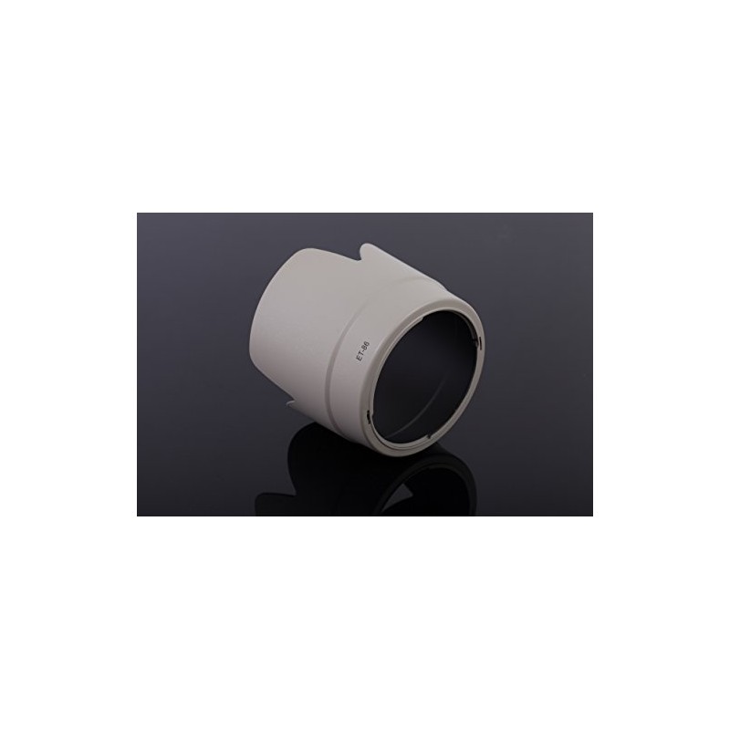 vhbw Lens Hood Plastic White/Grey for Canon L EF 70-200