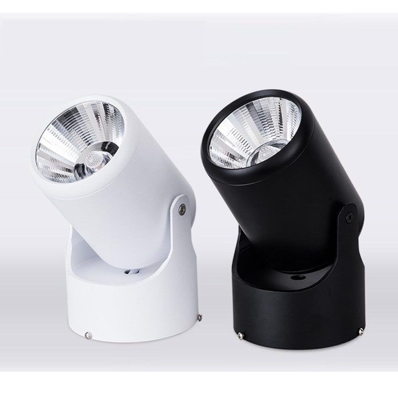 Uonlytech Indoor 85-265V 7W LED Spotlight Adjustable Ceiling Downlight Surface