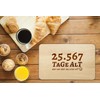 Bread Board with Saying for the 70th Birthday - Tage