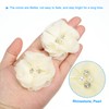 PATIKIL 2" Chiffon Flowers, 30Pcs Fabric Flowers Sewing Appliques Embellishments