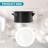 HG POWER ABS Adjustable Air Vent Round Soffit Exhaust Vent