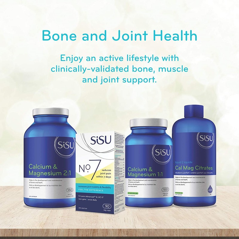 SISU Cal Mag Citrates Liquid with D3, Vanilla 450 mL