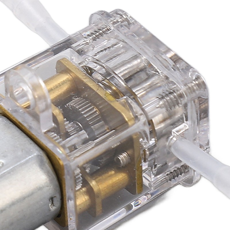 Mini Peristaltic Pump Transparent Shell 1ml/min Flow 0.001m Lift Liquid