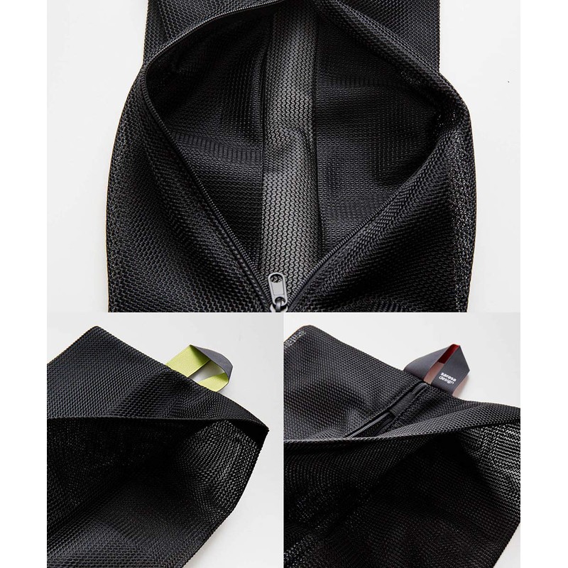 b2c Laundry Net Wide Large (Black)|Laundry Net Laundry Bag Tangle-Free