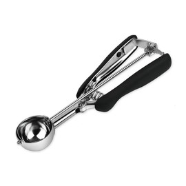 ds. distinctive style Mini Cookie Scoop #100-2 Teaspoon Scoop - Mini Ice Cream Scoop, Made of Food Grade 304 Stainless Steel with Comfortable Rubber Grip Handles