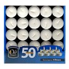 Ohr Tea Light Candles - 50 Bulk Pack - White
