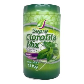 Clorofila Mix Bebida Con Chía Espirulina Omega Magnesio 1.1k