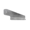 Chrome Plated Steel Right Hand Horizontal Pivot Bracket with Horizontal