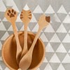 2pcs Coffee Cat Spoon Wooden Spoon Wood Utensils Wood Spoon