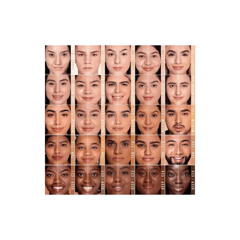 Tonos De Corrector Beauty Creations Flawless Alta Cobertura Tono Blanco