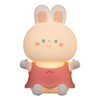 Soft Light Night Light Silicone 7 Color Changes Little Bunny