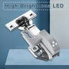 Hinge Led Sensor Light for Kitchen Cabinet Cool White Universal
