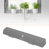 Silicone Faucet Mat Drip Tray Counter Guard with Slope Kitchen