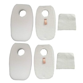 Eztronics Corp®Vacum Foam & Felt Filter Post Filter Kit for Shark Rocket HV380 HV380W HV381 HV382 HV384Q Replace Part # XFFH380 Washable & Reusable 2 Packs (2)