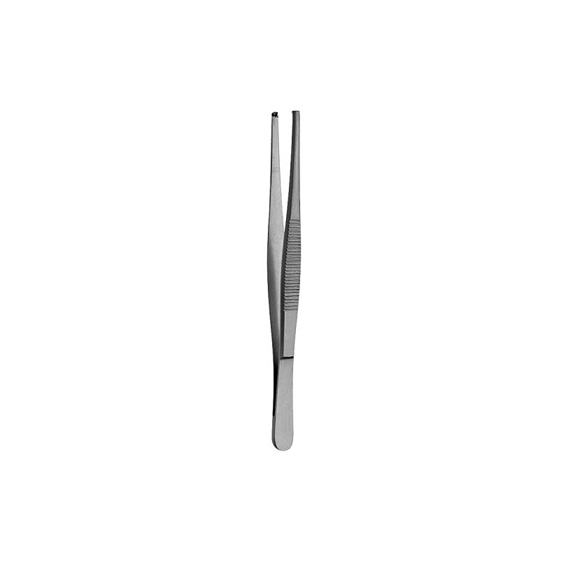 V. Mueller SU2343 Tissue Forceps, 2 X 3 Teeth, 6"