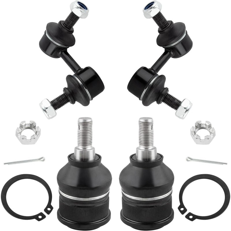 BOXI Front Sway Bar Links + Lower Ball Joints For