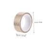 Operitacx 10 Pack Creative Foil Washi Tapes Black Decorative Sticker