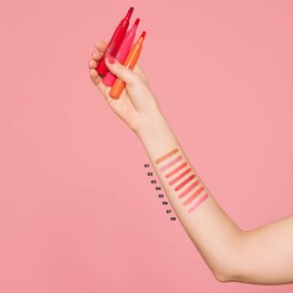 DEBORAH Aqua Tint Lipstick 07, Coral Red, 2.5 g, Pack of 1