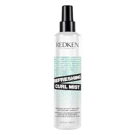 Redken Refreshing Curl Mist Tratamiento Sin Enjuague para Cabello Rizado, Hidrata y Define Rizos Hasta 7 Días, con Escualano y Aceite de Jojoba, 250 ml
