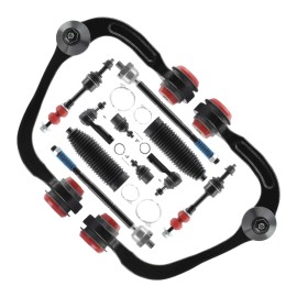 Readair 2WD Front Upper Control Arm Tie Rods Sway Bars fit 2005-2008 Ford F-150 Mark LT