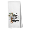 Liosei Christian He is Risen Decorative Kitchen Towels and Dishcloths,