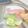 Andexi Triangle Corner Garbage Bag Holder Openable Suction Cup Stand