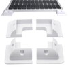 Slocable Solar Panel Brackets, Pack of 4 ABS Solar Panel