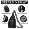 GAEKEAO Crossbody Sling Bag for Women, Travel Leather Crossbody Bags