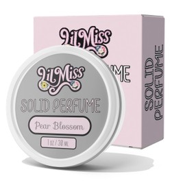 Pear Blossom Women's Perfume Balm, Floral Fragrance and Pear Perfume, Blossom Pear Perfume for Women (1 Ounce, Pear Blososm Women's Solid Perfume)