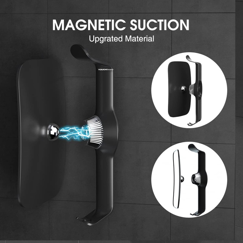 TOUCHBeauty Shower Mirrors for Men, 3X Magnification Shaving Mirror with