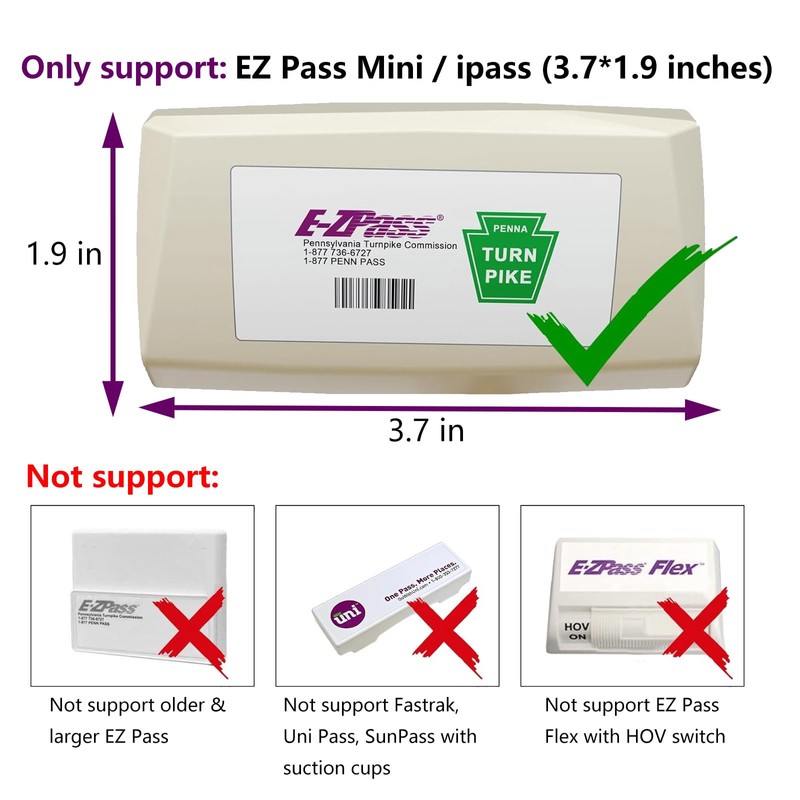 OBDMASTER EZ Pass Holder for EZ Pass Mini and iPass