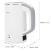 Electric Tea Kettle Auto Shut Off Boil Dry Protection Stainless
