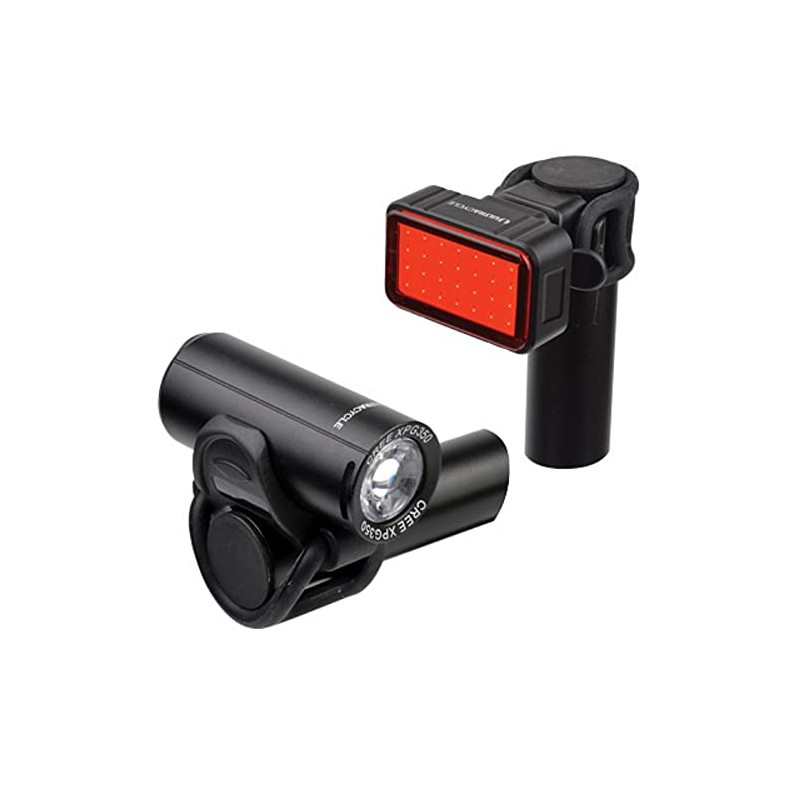 USB 300/30 Lumen Bike Light Set