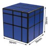 TANCH QIYI Mirror Speed Cube 3x3 Dysmorphism Magic Cube Puzzle