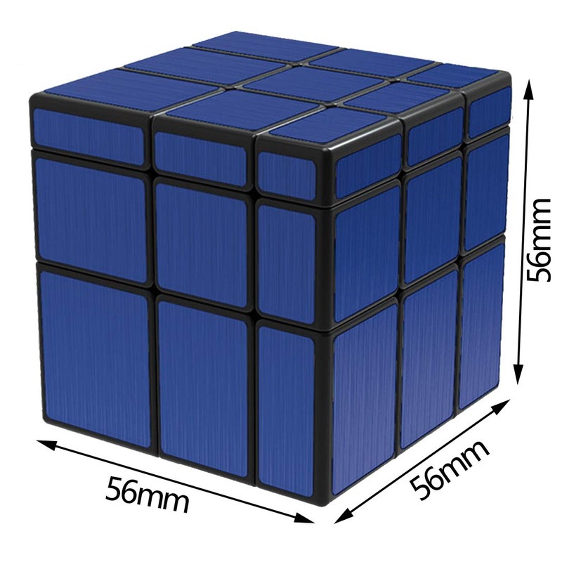 TANCH QIYI Mirror Speed Cube 3x3 Dysmorphism Magic Cube Puzzle