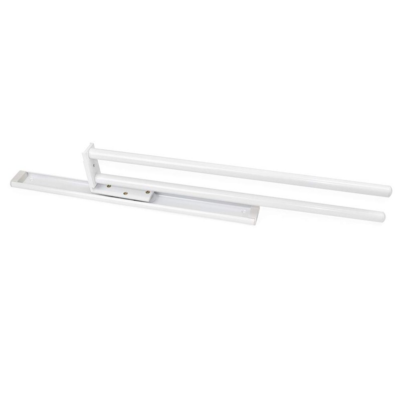 Emuca - Extendable Towel Rail with 2 Arms, Kitchen or