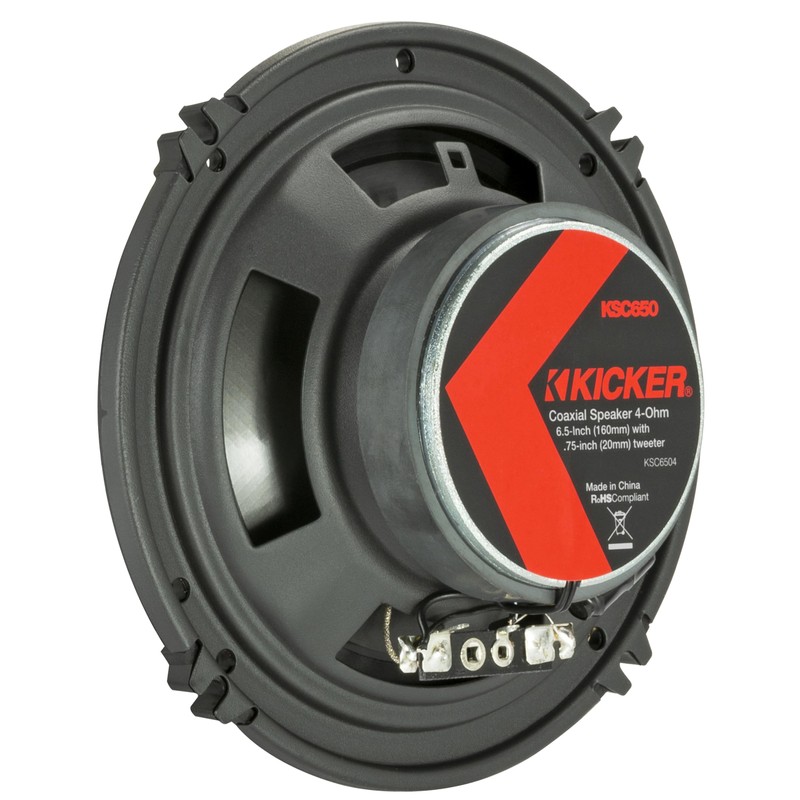 KICKER 51KSC6504 KS Series 6.5 inch Coaxial Speakers