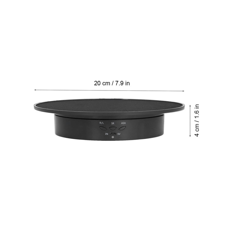 Motorised Rotating Display Stand, 20 cm Diameter, Load 8 kg,