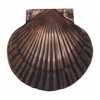Scallop Door Knocker - Oiled Bronze (Standard Size)